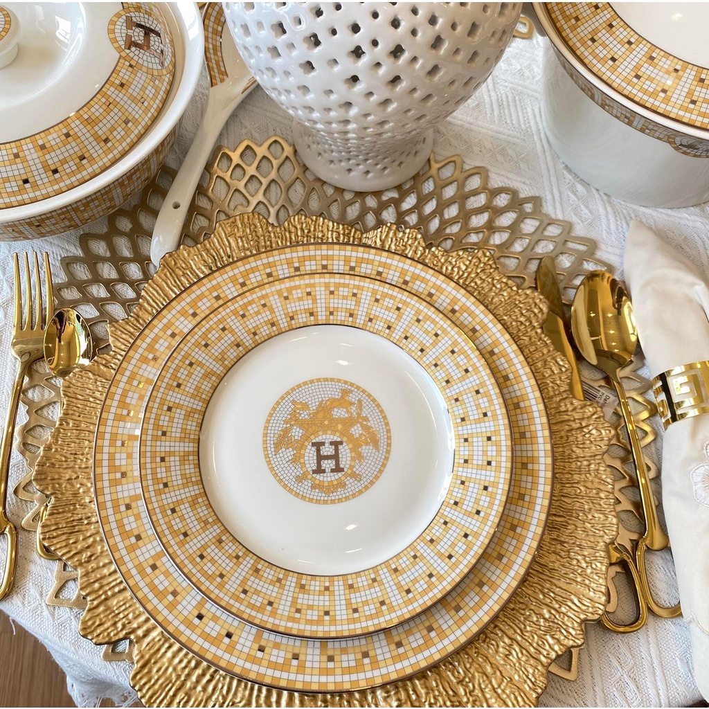 Hermès dinnerware discount sets