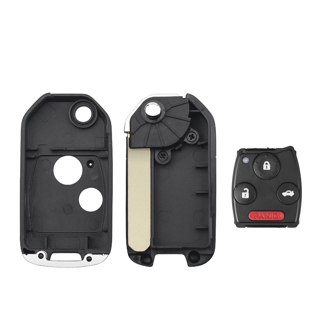 Modified Remote 2/3/4 Button Flip Car Key Shell Case For Honda Accord ...