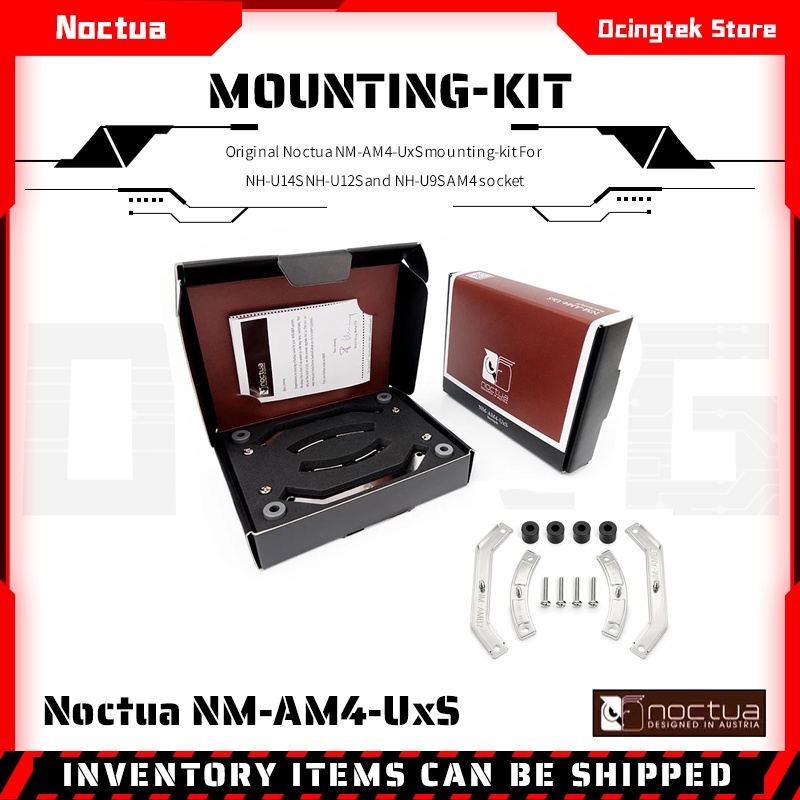 Original Noctua NM-AM4-UxS mounting-kit For NH-U14S NH-U12S and NH-U9S ...