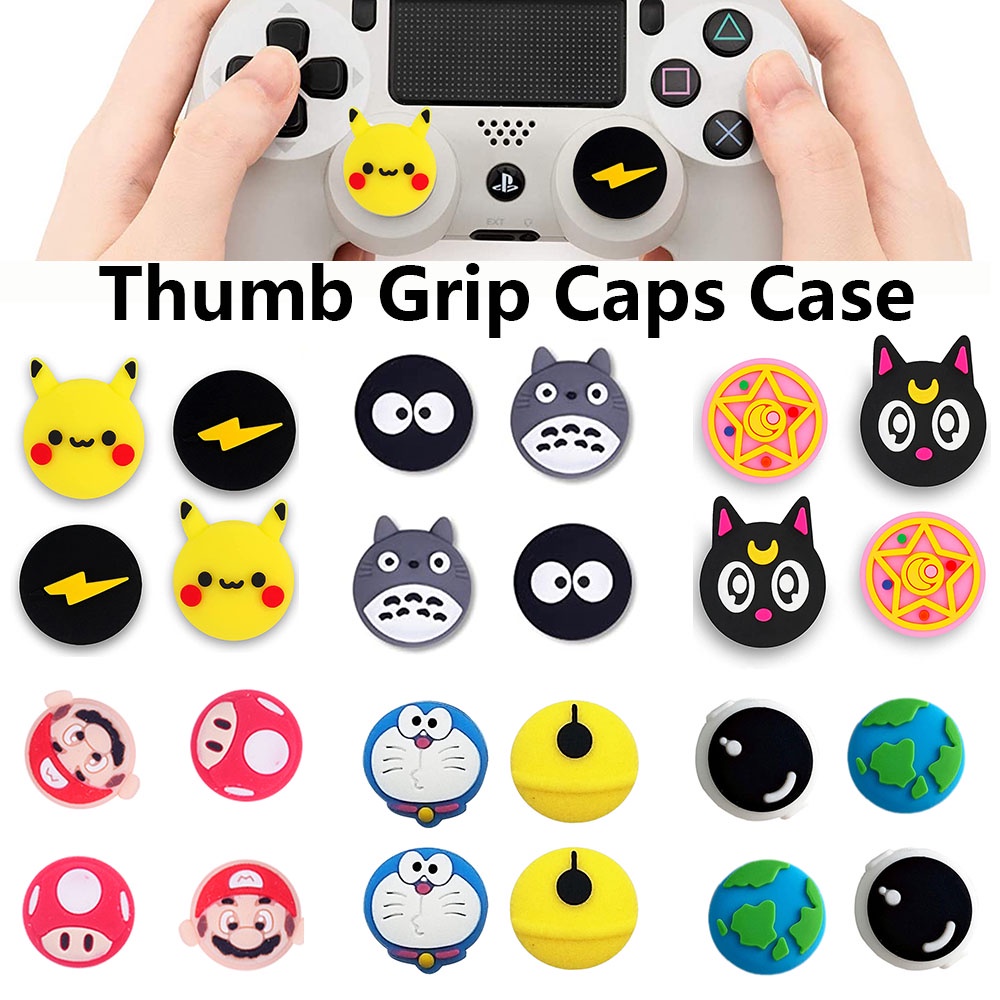 Thumb Grip Caps for PS5/PS4/Xbox/Pro Controller Cap Silicone Rubber ...