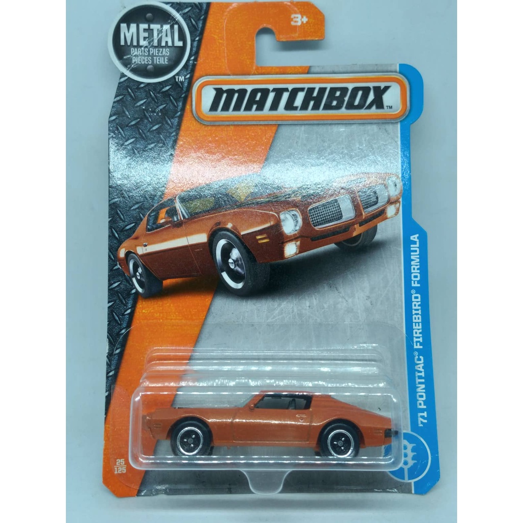 Matchbox - '71 Pontiac Firebird Formula (SEALED) | Shopee Philippines