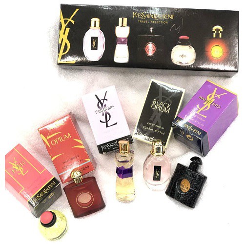 Ysl Travel Selection Set for Women With 5x7.5ml stock clearance with