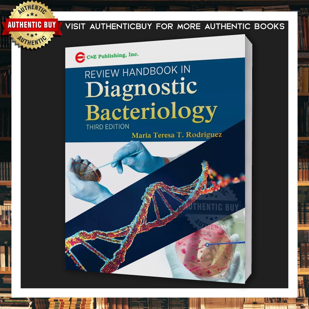 AUTHENTIC / REVIEW HANDBOOK IN DIAGNOSTIC BACTERIOLOGY 3rd Edition by