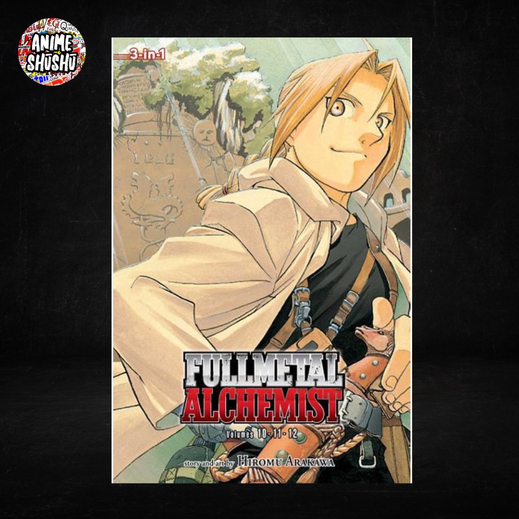 Fullmetal Alchemist Manga Omnibus 3in1 Manga Volume 10 12 By Viz Media Sealed Shopee Philippines