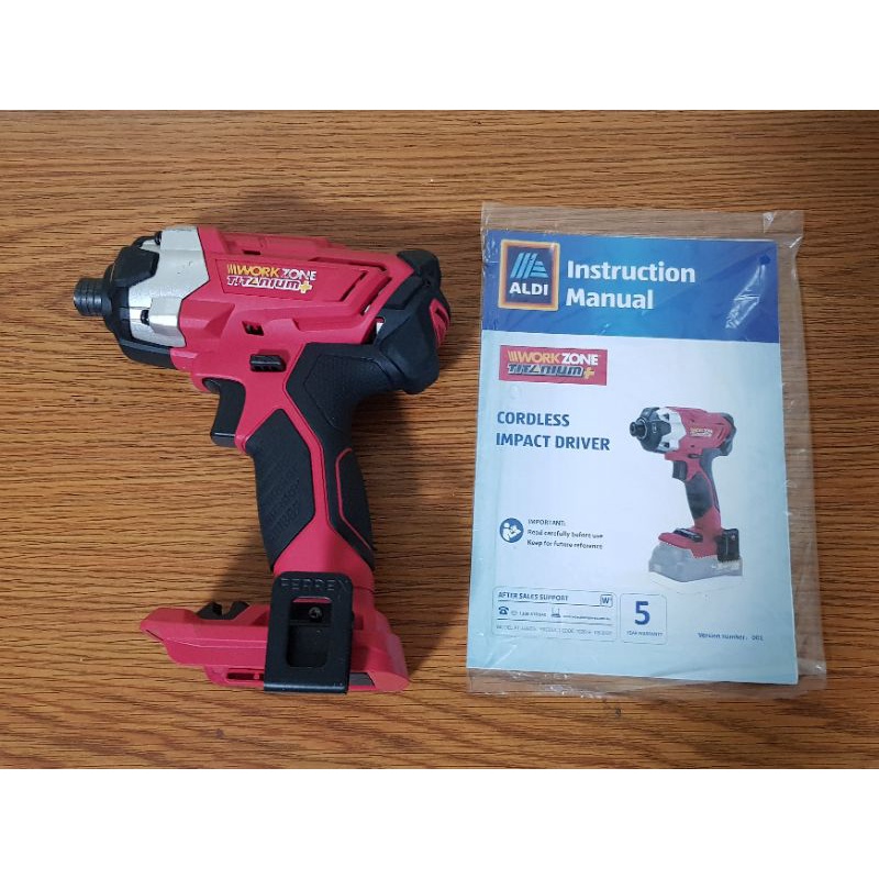 Workzone titanium best sale impact wrench