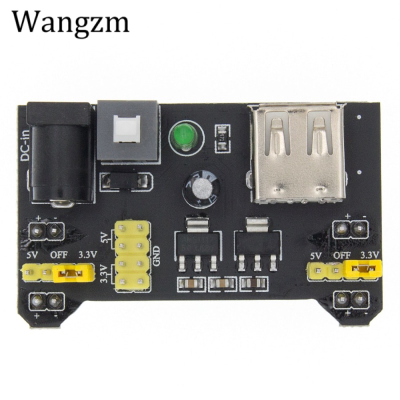 MB-102 Bread board dedicated power module compatible 5V, 3.3V ...