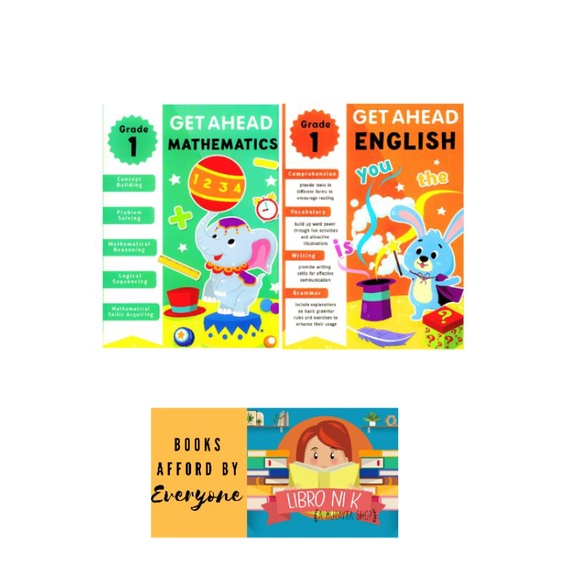 Grade 1 workbook bundle Math and English | Shopee Philippines