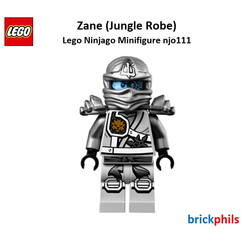 Lego Ninjago Minifigure njo111 Zane (Jungle Robe) | Shopee Philippines