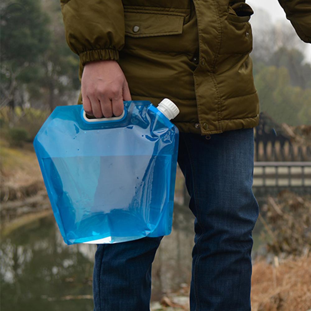 Pathfinder 5L / 10L Collapsible Water Container Water Storage Jug Bag ...