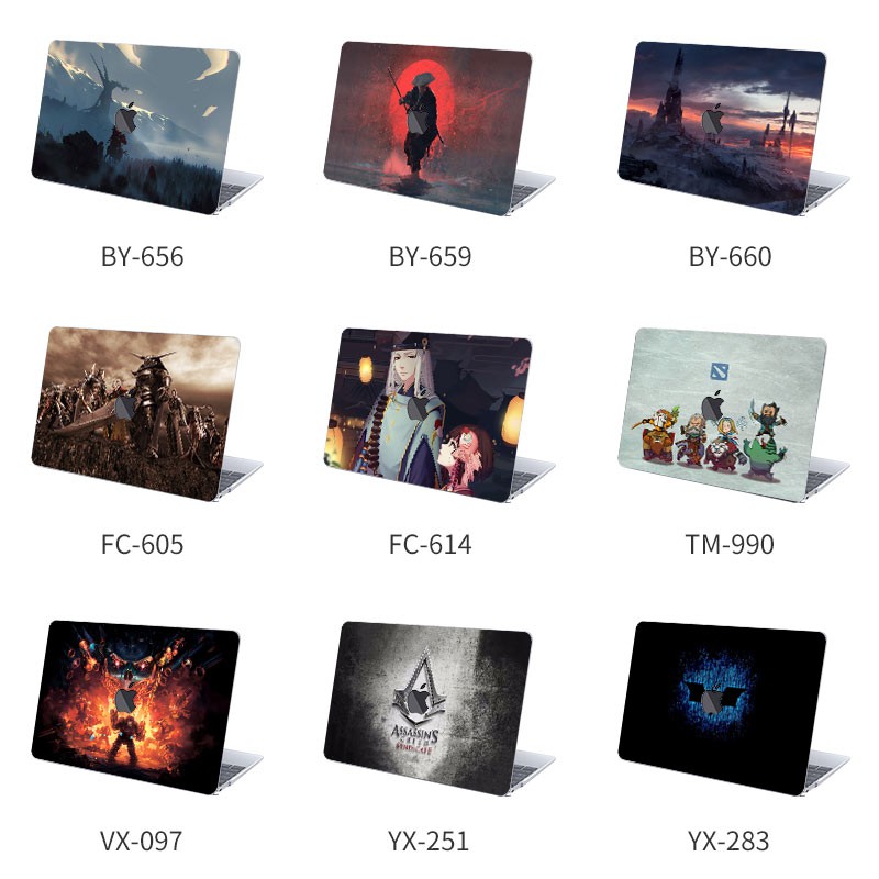 Computer Skin Top Game Theme Colorful laptop Skin Decals Laptop Sticker ...