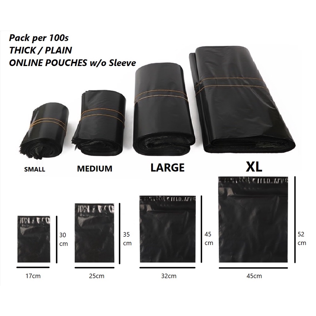 black-plain-thick-courier-shipping-pouch-poly-mailer-pouch-self