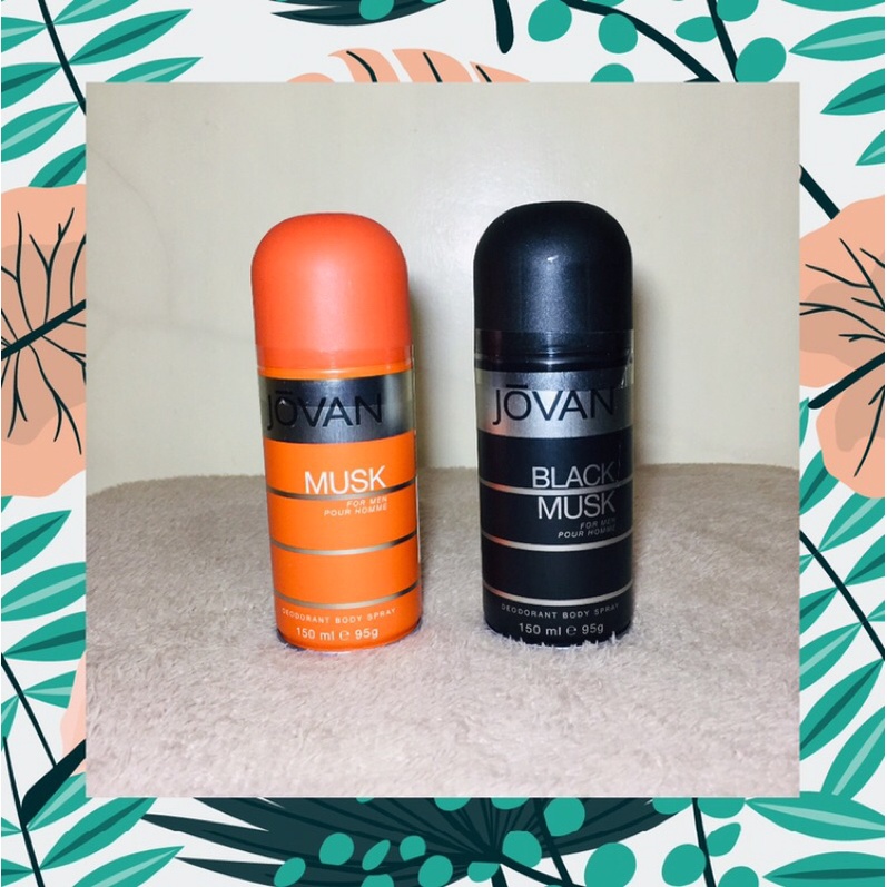 Jovan Musk for men Deodorant/Body spray 150ml Shopee Philippines
