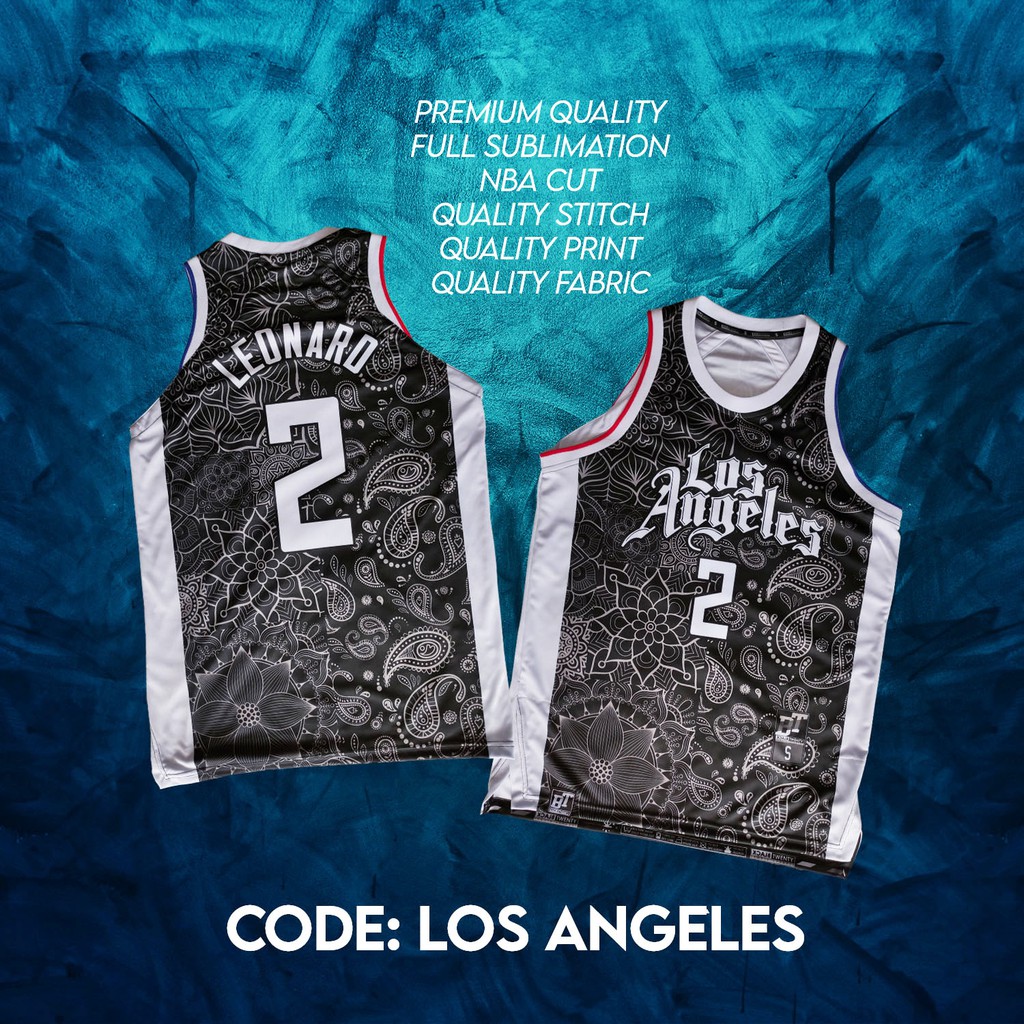 Los angeles cheap basketball jersey