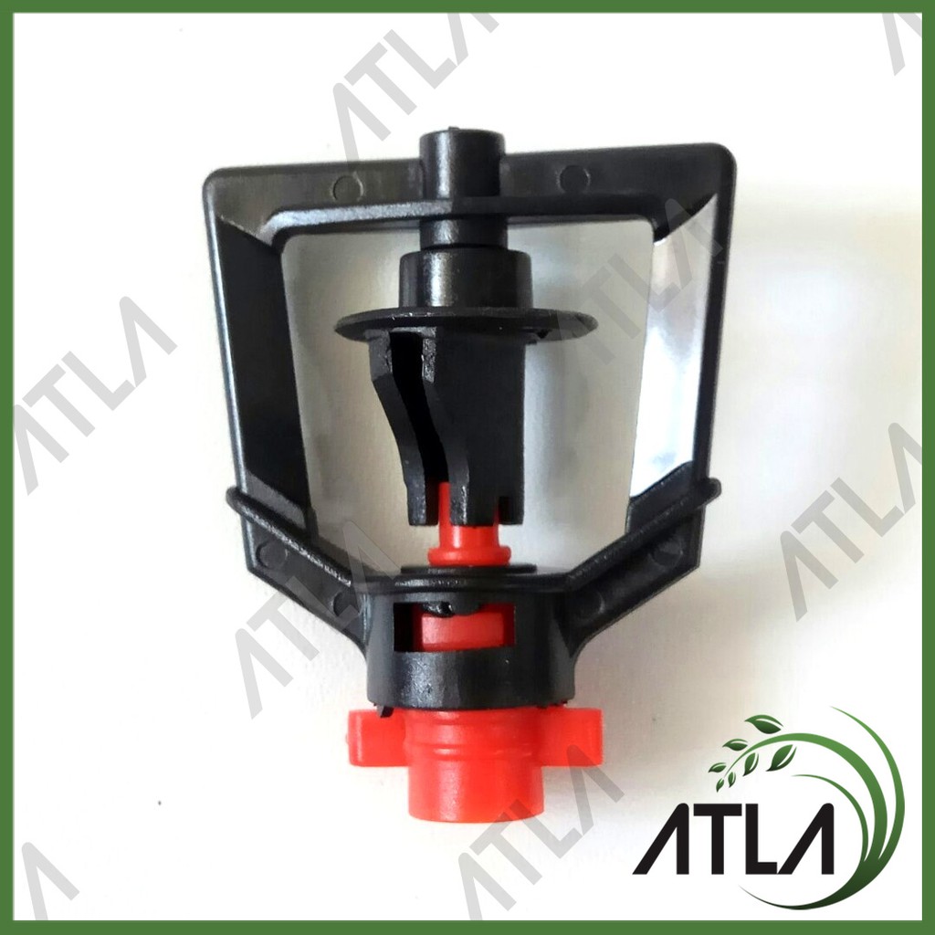 MERAH Red Micro Sprinkler Standing Model Springkle Standing Nozzle ...