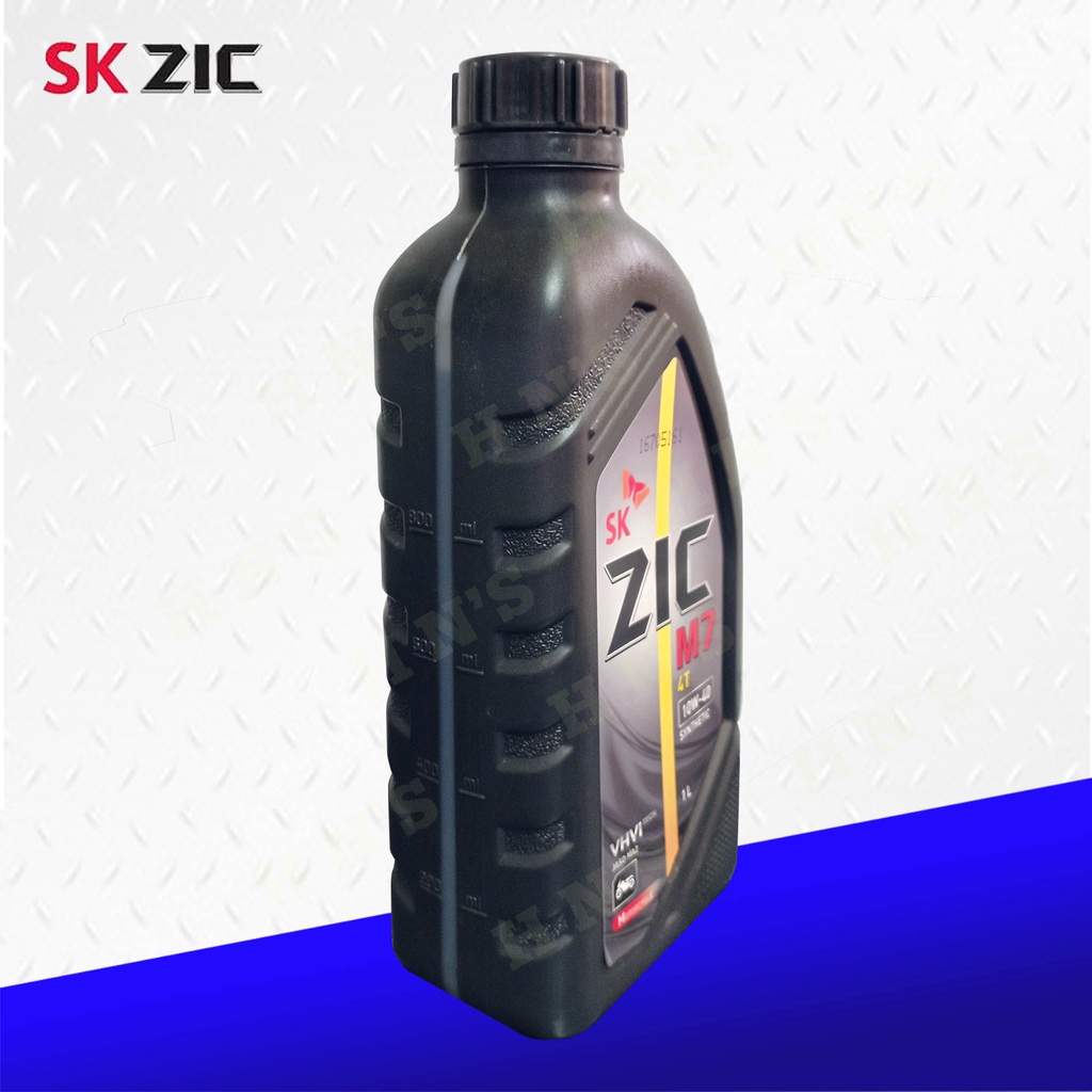 SK ZIC M7 4T 10W-40 JASO MB Synthetic Motorcycle Oil 1L ( 1 Liter ...