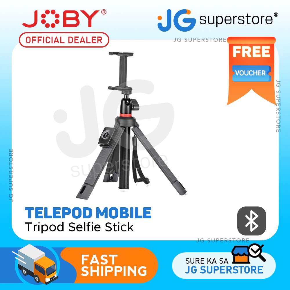 Joby 1550 TelePod Mobile for Smartphone Selfie Stick and Tripod | JG ...