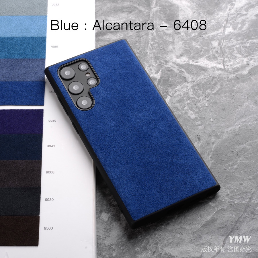 Luxury Alcantara Case for Samsung Galaxy S24 Ultra S24Plus 5G S22 S23 ...