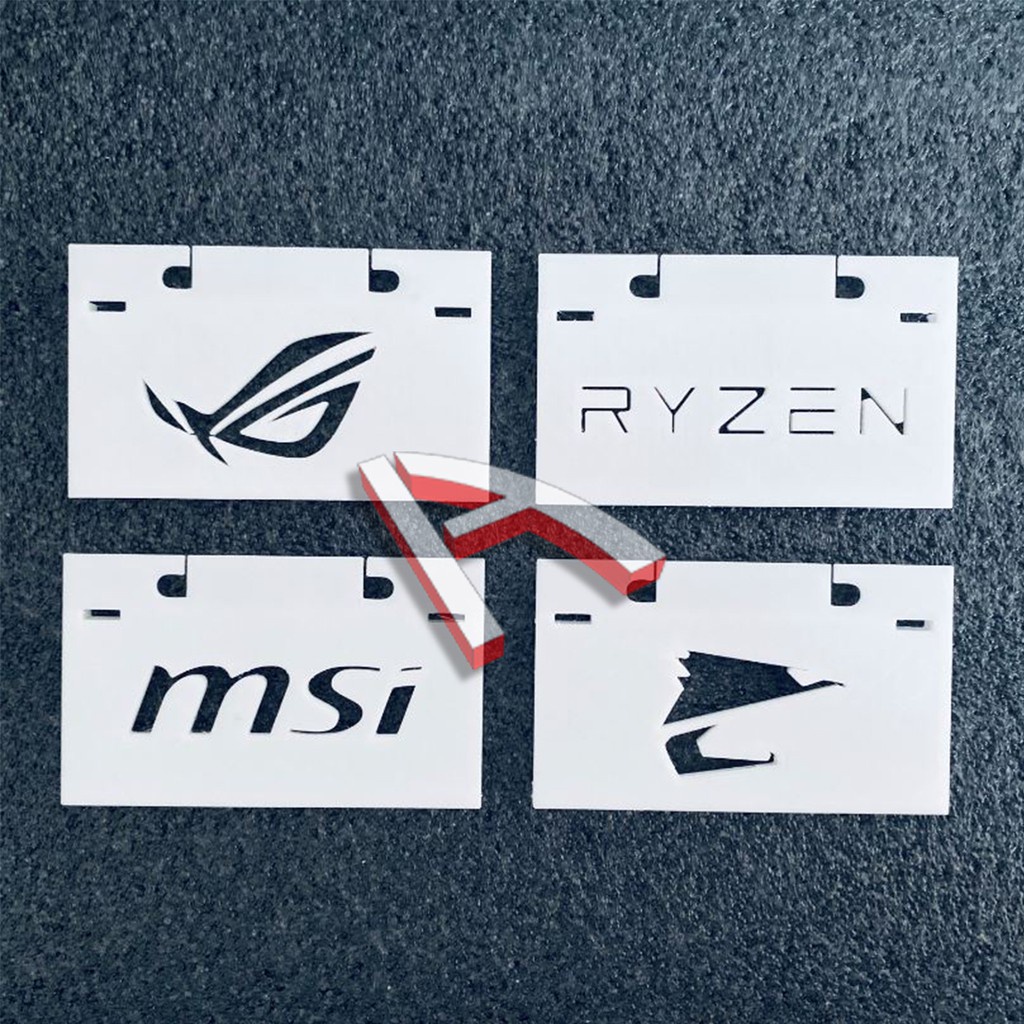 ♕Gpu Mount Front Plate (Aorus, Msi, Rog, Ryzen) | Shopee Philippines