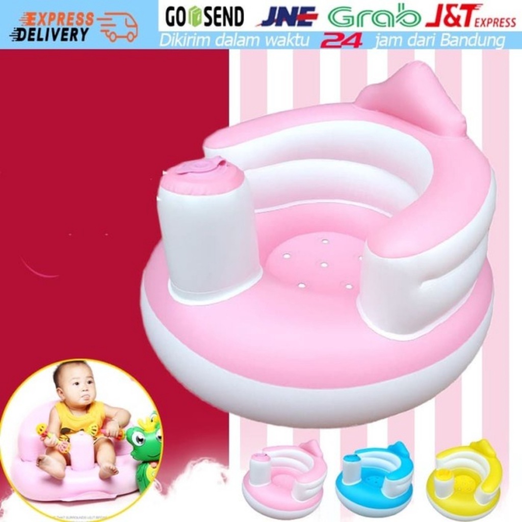 Wind Sofa Chair Inflatable Baby Chair Dining Bath Baby Chair Kids Seat ...