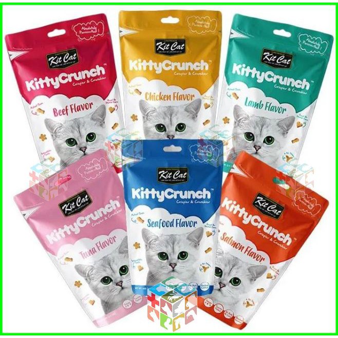 KitCat KITTY CRUNCH Cat Treats 60g Kit Cat Shopee Philippines