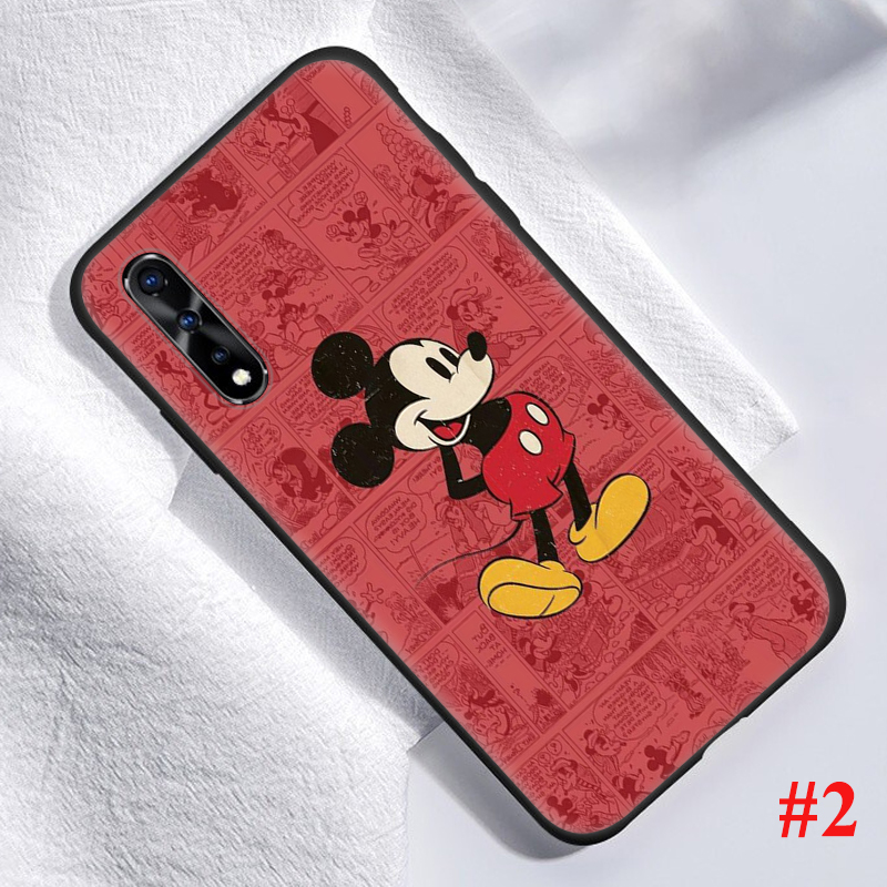 Cute Mickey Mouse Soft Silicone Cover Case For Vivo Y11 Y12 Y17 Y15 2020 Y5s Y53 Y55 Y55s Y69 6974