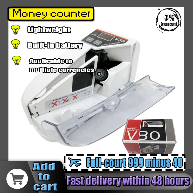 Mini Handy Bill Cash Banknote Counter Money Currency Counting Machine ...