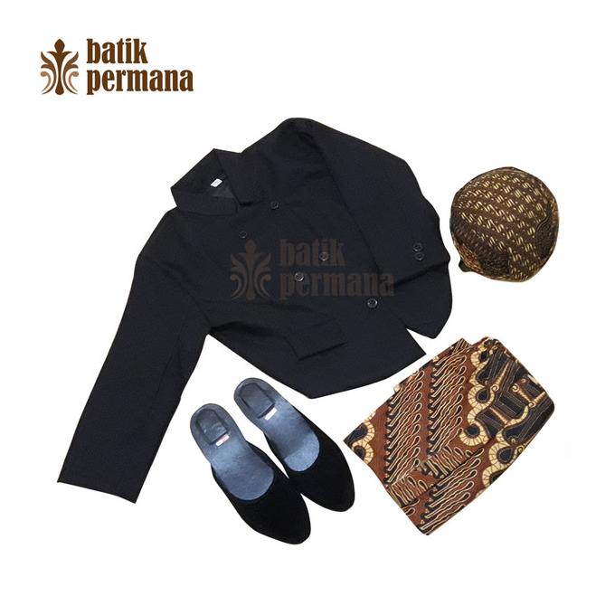 Children's Javanese Traditional Clothes, Children's Coats, Kartinian