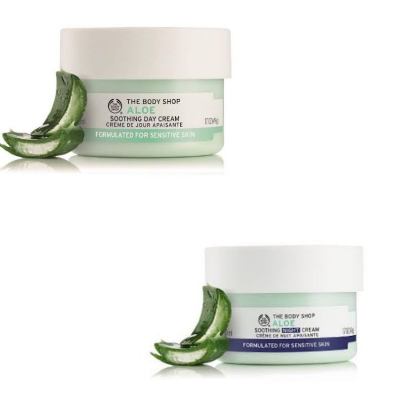The Body Shop Aloe Day & Night Cream 50ml Shopee Philippines