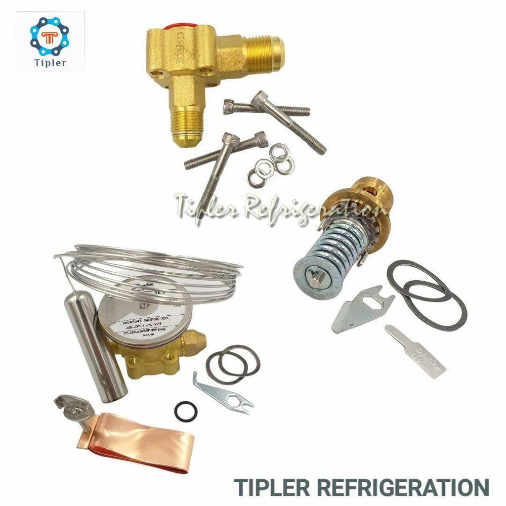 Thermostatic Expansion Valve TE5 (067B3343) with Orifice 3 and 1/2 x 5/