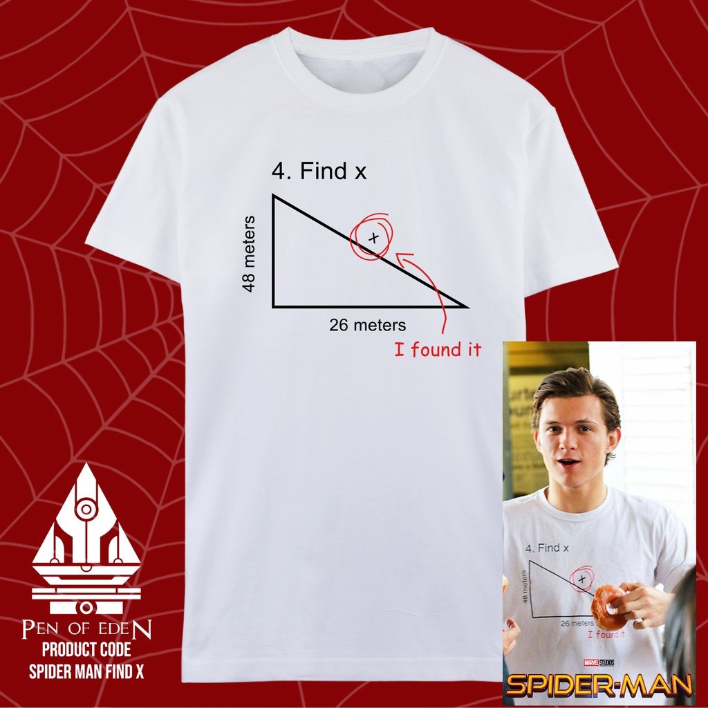 Peter Parker Shirt Find X Spiderman Shopee Philippines