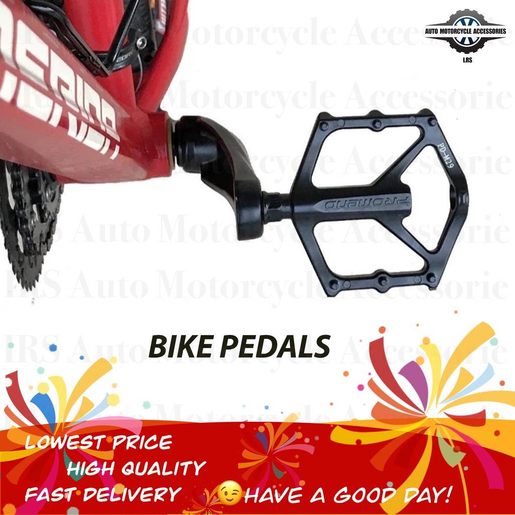 Bike Pedals,Mountain Bicycle Pedal Sets,Aluminum Alloy Double DU 9/16