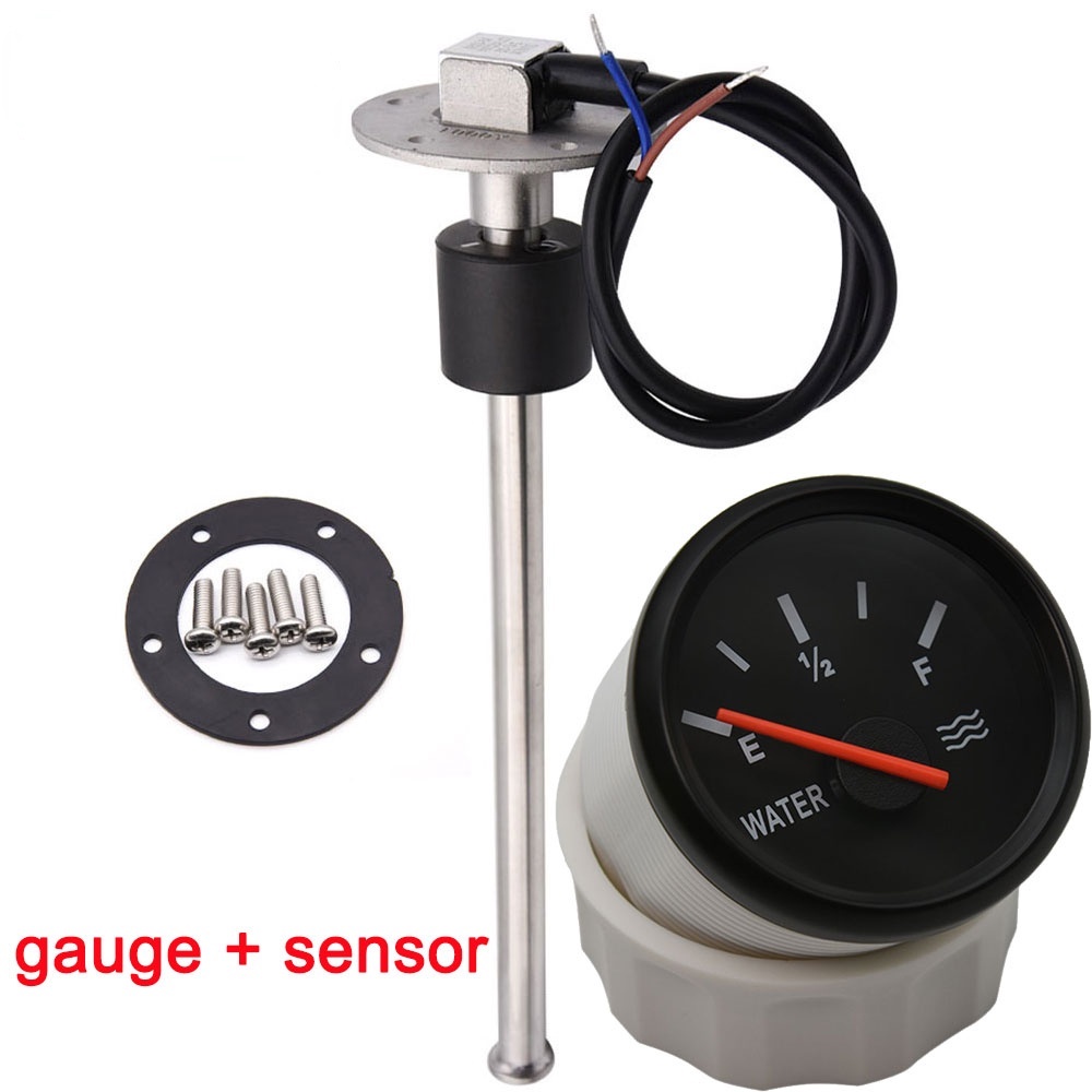 100~600mm Water Level Sensor + 52mm Water Level Gauge Float Switch ...