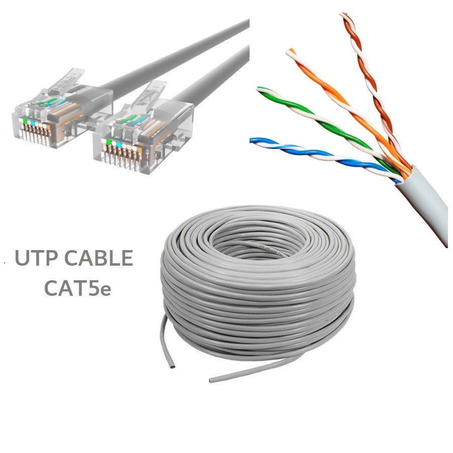 CAT5e UTP cable with RJ45 ethernet cable for Laptop and PC Internet ...
