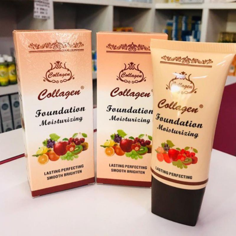 COLLAGEN PLUS VIT E&C MOISTURIZING LONG LASTING FOUNDATION 60ML