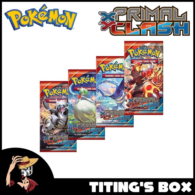 EN] Pokemon TCG Sealed XY Primal Clash Booster Pack (1 Pack) | Shopee  Philippines