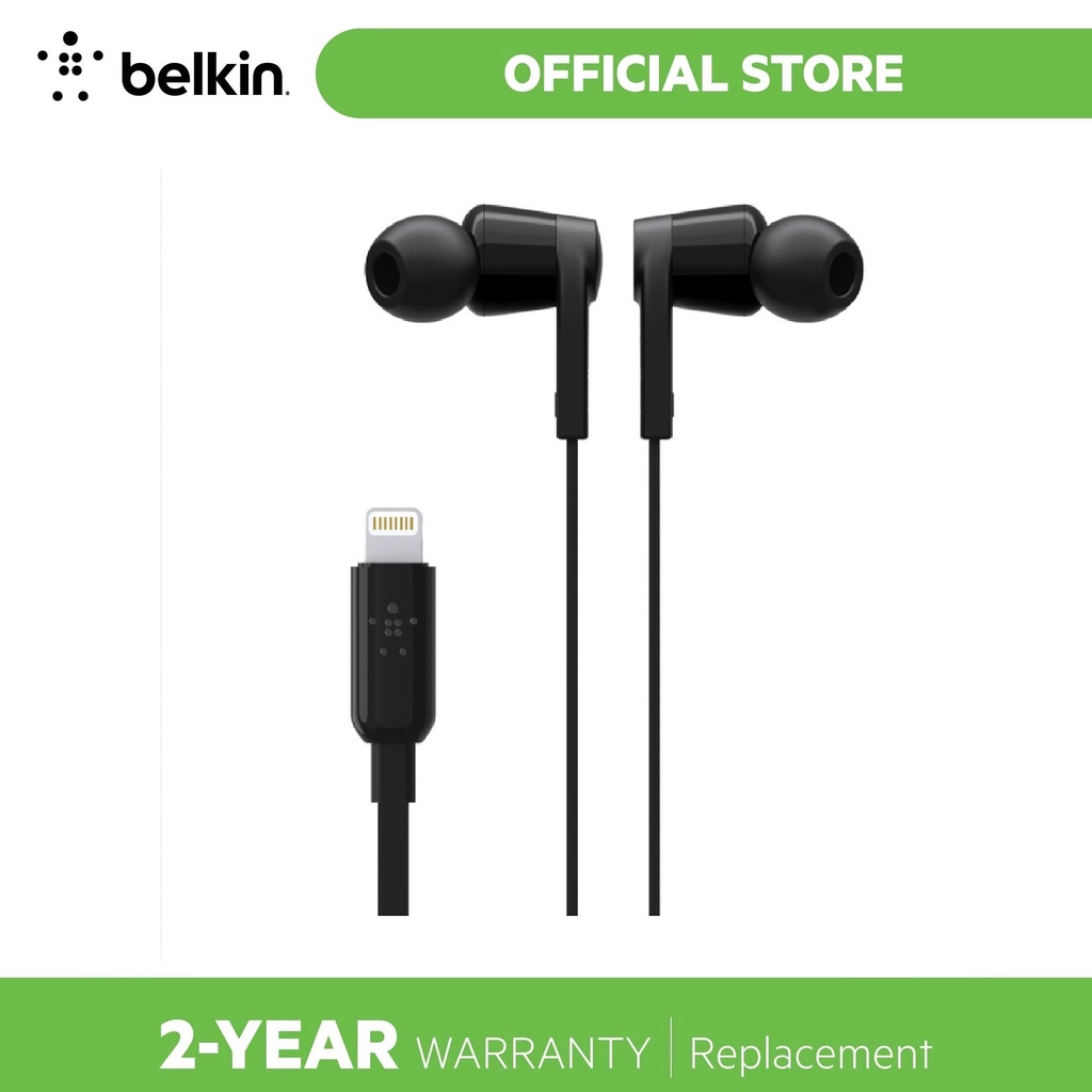 Belkin SOUNDFORM™ Headphones with Lightning Connector Shopee Philippines
