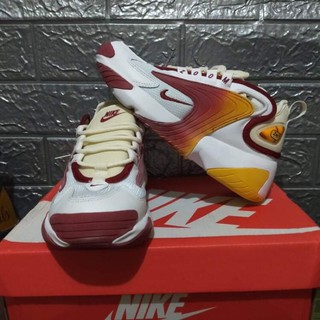 Nike zoom 2k shop white red yellow