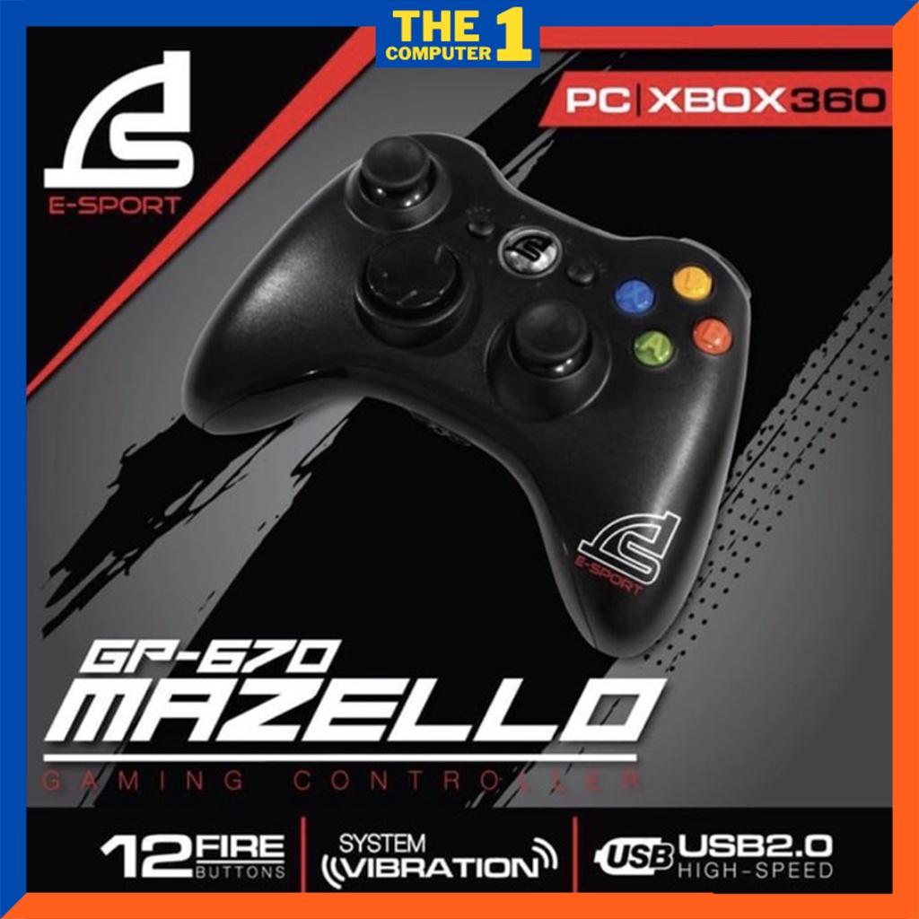 SIGNO GP-670 MAZELLO JOY Controller For XBOX/PC X INPUT(Joystick ...