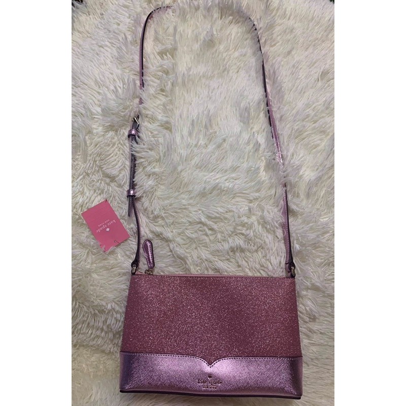 Original Kate Spade Crossbody Bag Lola Glitter Shopee Philippines