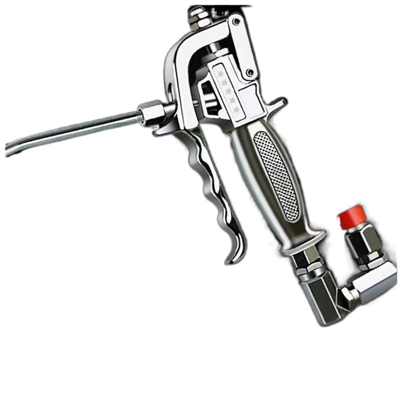 Highpressure pneumatic grease gun small universal grease gun head