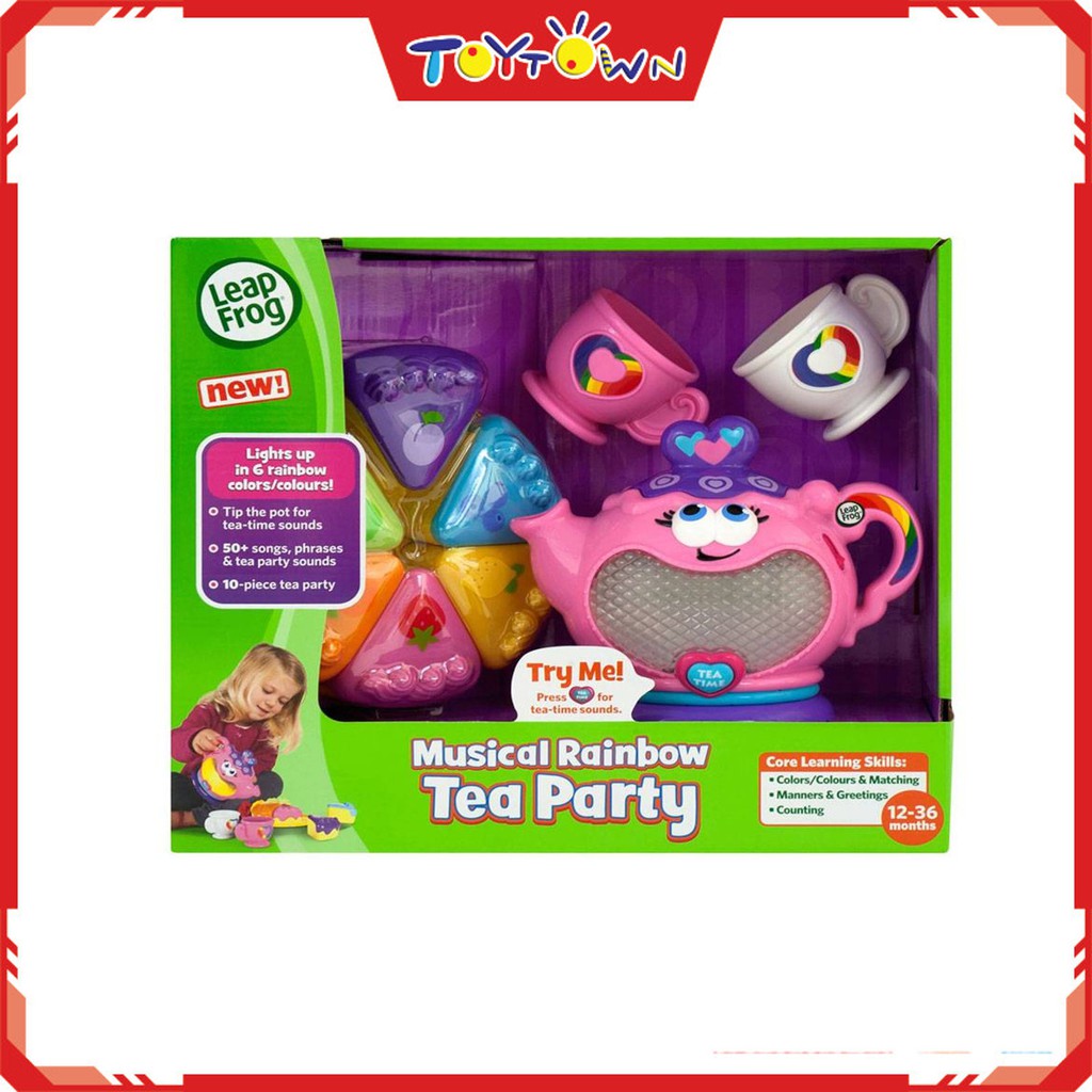 Leap Frog Rainbow Tea Set Shopee Philippines