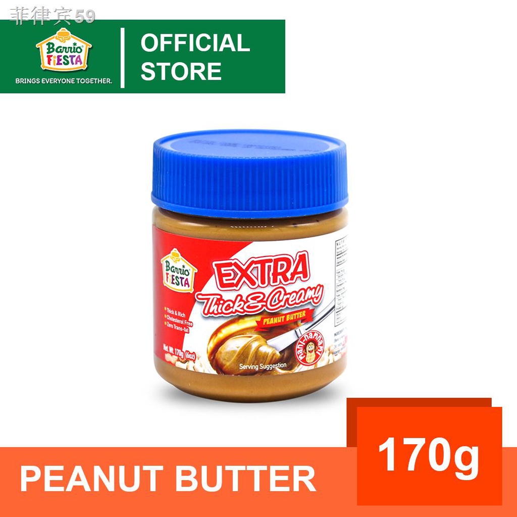 peanut butterBarrio Fiesta Extra Thick and Creamy Peanut Butter Spread ...