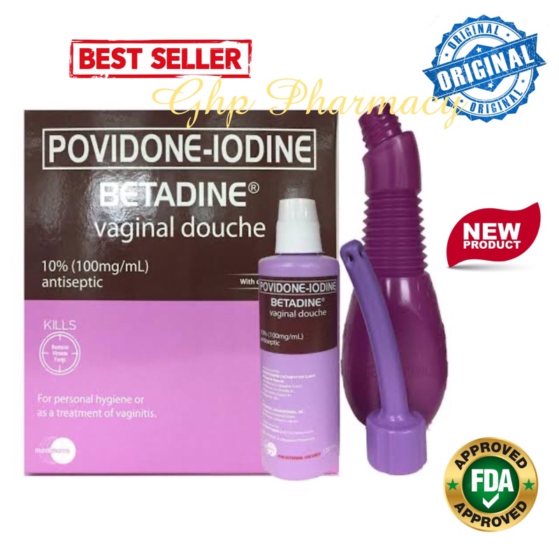 BETADINE, POVIDONEIODINE, PERSONAL HYGIENE V. DOUCHE KIT Shopee