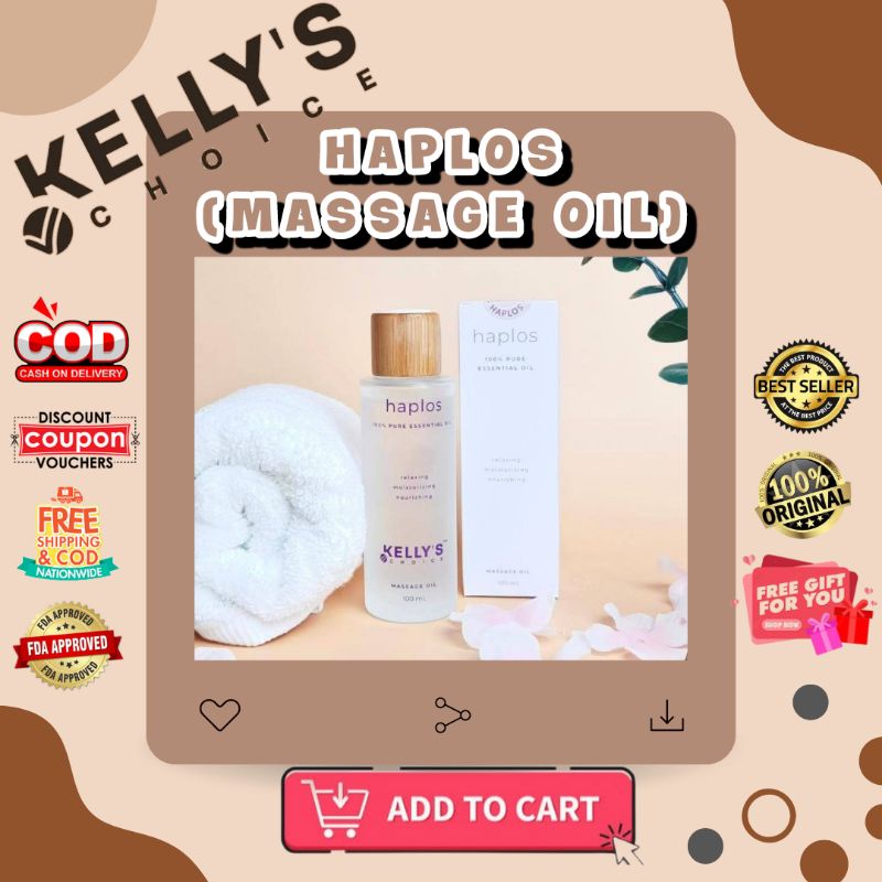 Kellys Choice Haplos Massage Oil Shopee Philippines