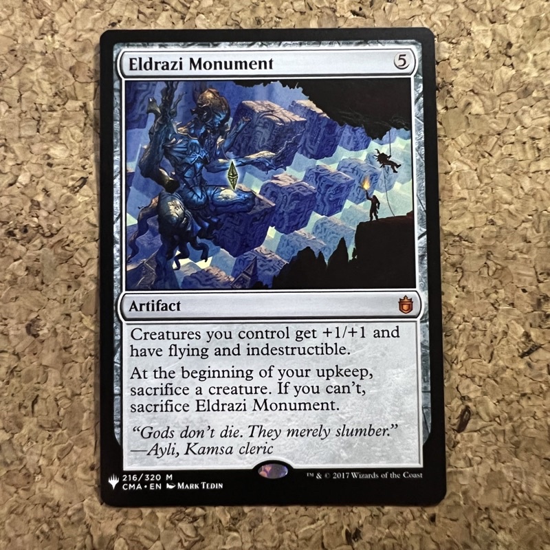 MTG ELDRAZI MONUMENT | ARTIFACT | MYSTERY BOOSTER | COLORLESS | MAGIC ...