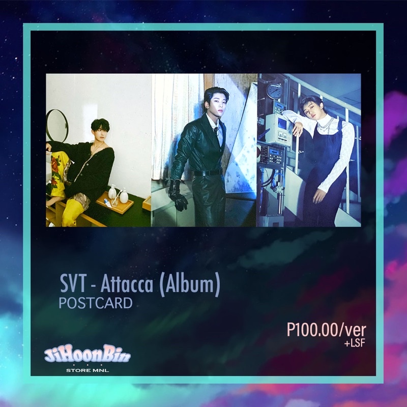 SEVENTEEN - Attacca Album (Postcard) | Shopee Philippines