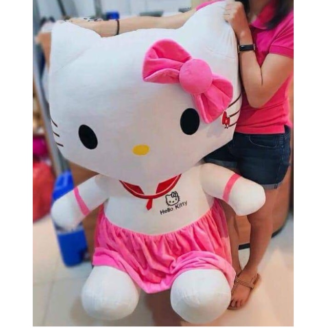 Hello kitty stuff store toy human size