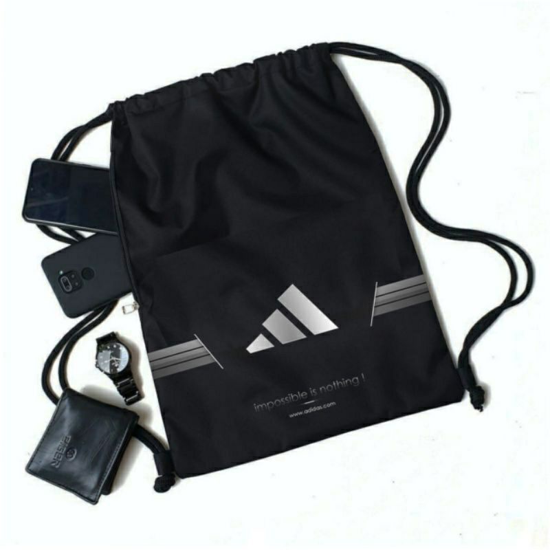 Adidas Imposible Nothing Edition Men's & Women's Sports Drawstring Bag