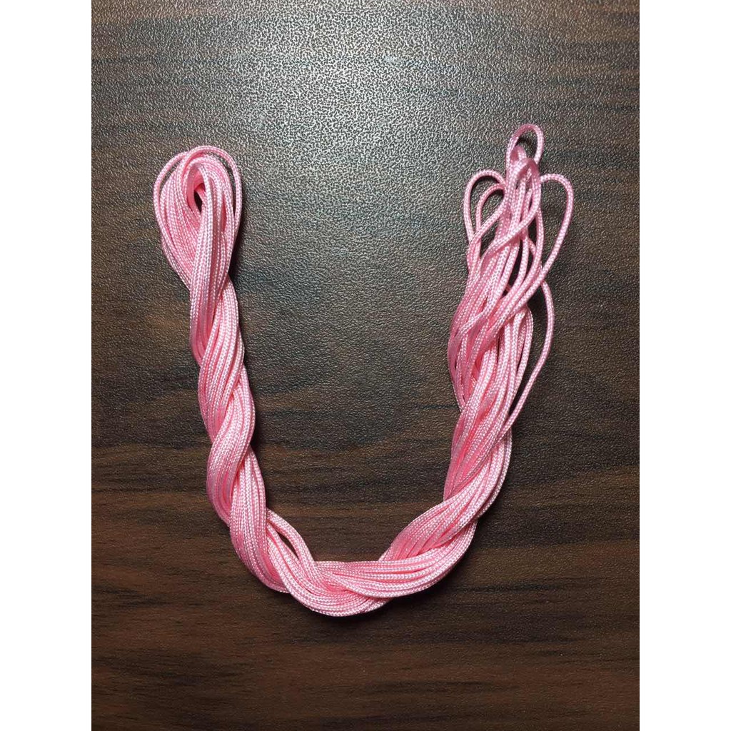 5 Meter Long 0.8mm thick Knot Cord String Satin Charms, Pendant ...