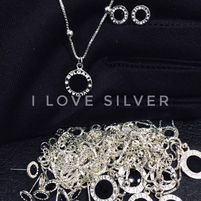 925 Italy Silver Bulgari Set Shopee Philippines